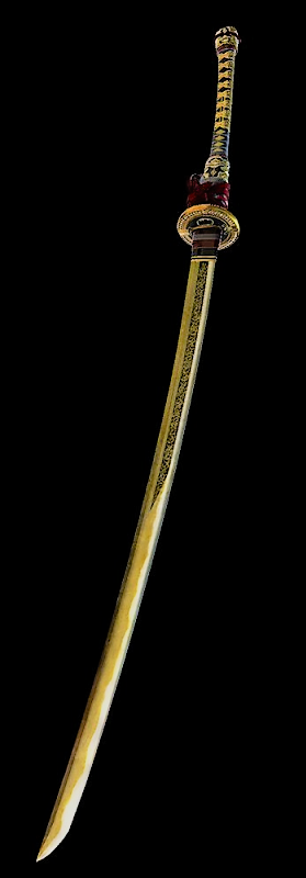 Tsunami Tiger - All of The Three Heavenly Blades (Oniyukiyasu, Kokuenra, &  Tenro) are Shihozume blades with the signature of the Master Swordsmith  carved in Gold on the Muramasa or Masamune style