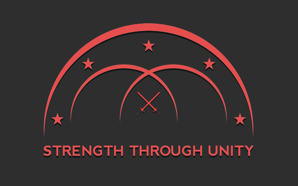 Neue Highlands war flag