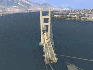 Die Station auf der Brücke