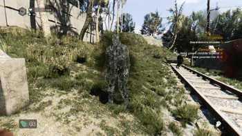 Ein eingefrorener Zombie