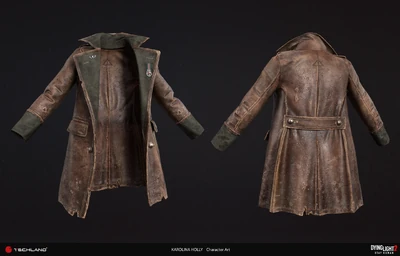 A VSF Commissioned Officer trench coat, belonging to Colonel Chris Williams.