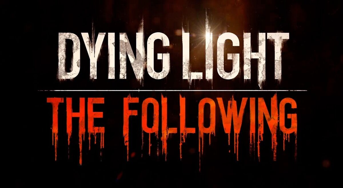 Dying following. Dying Light логотип. Dying Light надпись. Dying Light the following обложка. Логотип игры Dying Light.