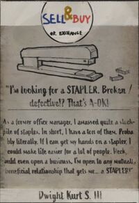How to sales sell a stapler