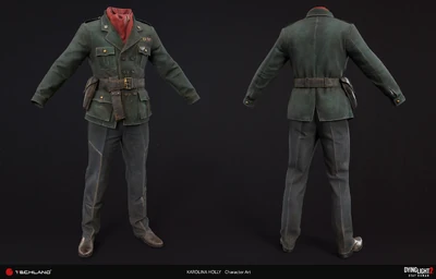 A VSF Commissioned Officer Uniform trousers and shirt, belonging to Colonel Chris Williams with the accompanying ribbons and insignia.