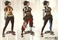 Concept variations of Jade Aldemir.