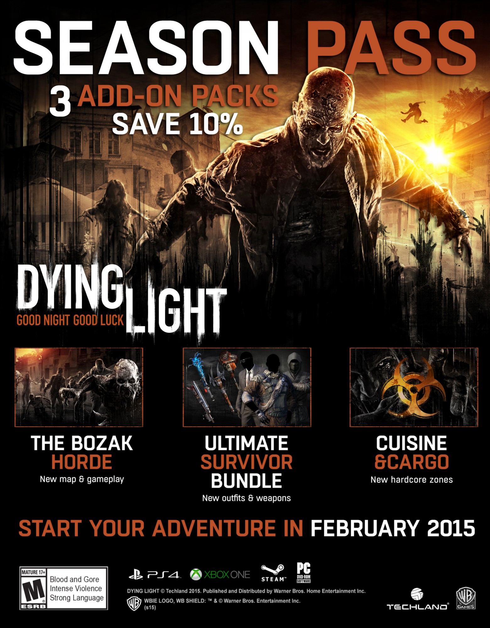 dying light only has one save ps4