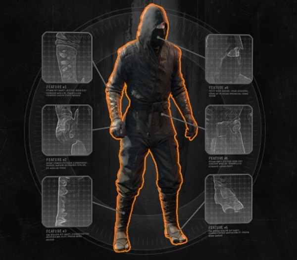 Ninja Outfit, Dying Light Wiki