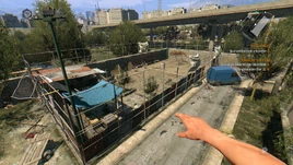 Sicherheitszoneplattenbauten