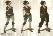 Concept variations of Jade Aldemir.