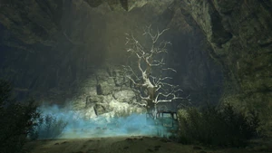 Der verunfallte Jeep mit der zerstörten Ladung