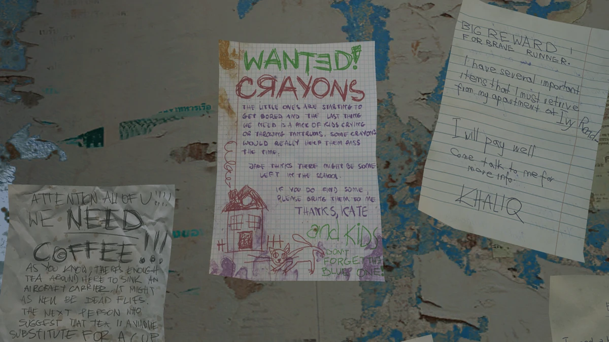 Crayons for the Kids Dying Light Wiki Fandom