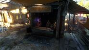 A Survivor Craftmaster at the Fish Eye Canteen.