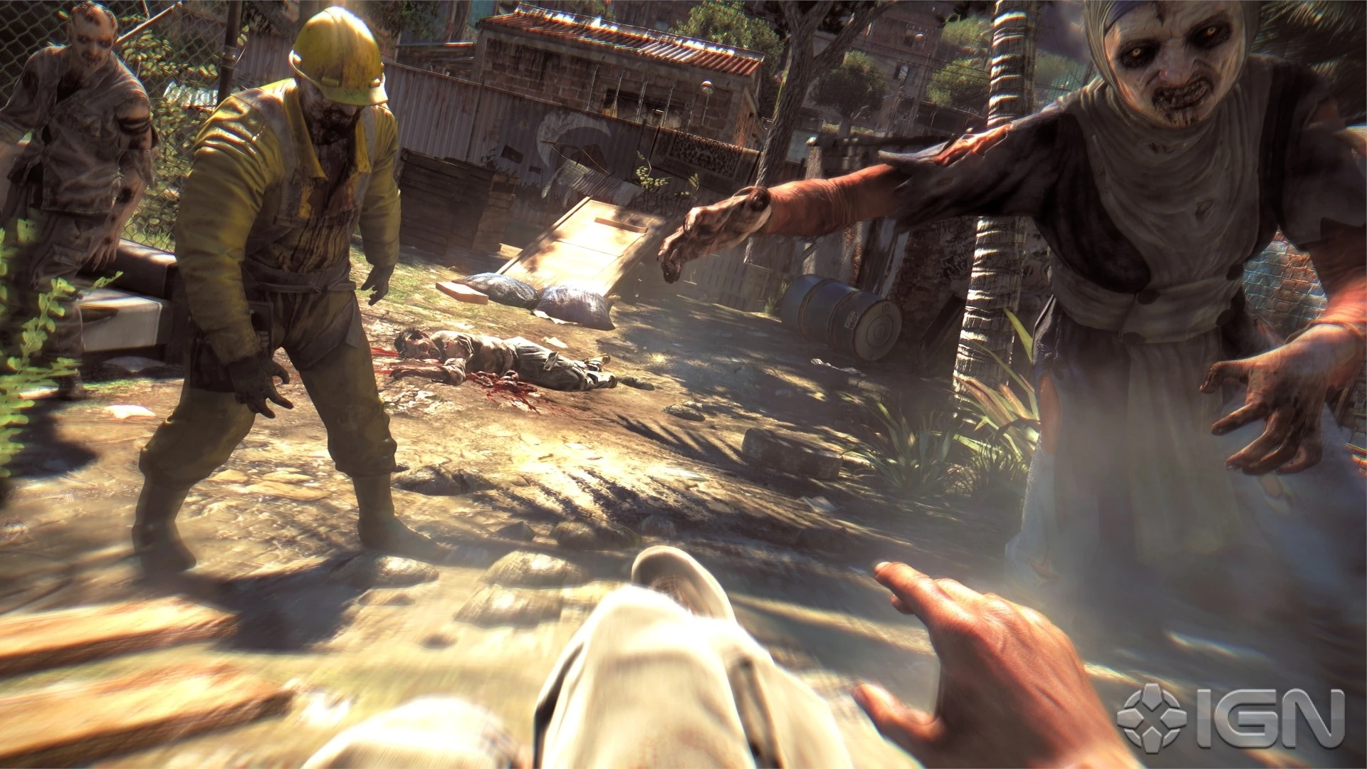 Dying Light blueprint collection routing in Dying Light — Old Town guide