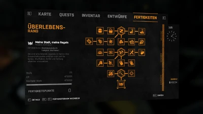 Der Fertigkeits-Baum