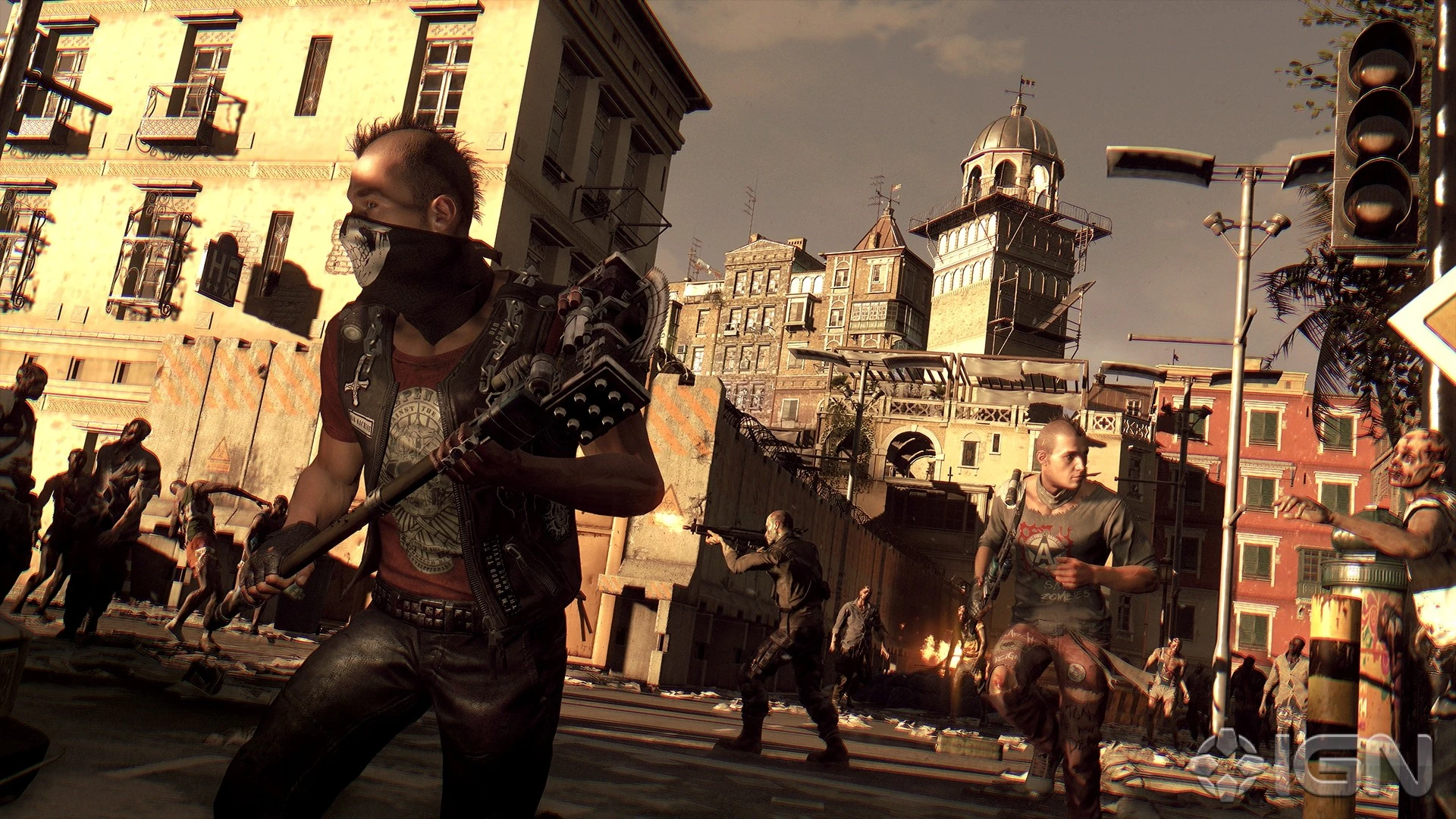 Dying Light Old Town control in Dying Light — Night hunt zone guide
