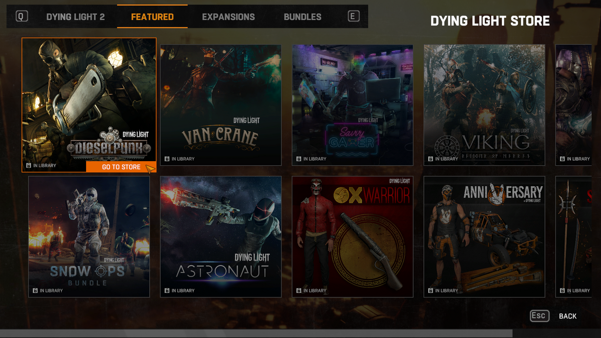 Dying light xbox one store new arrivals