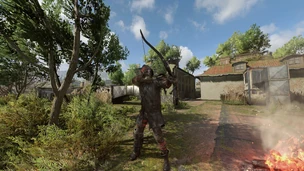 A Renegade Archer with his bow drawn.