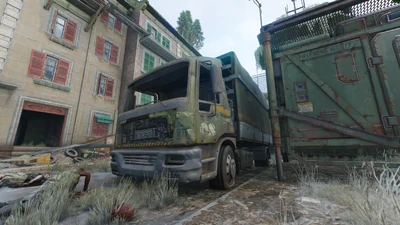 A VSF Transport truck used to carry personnel and supplies before .