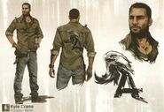 Concept of Kyle Crane.