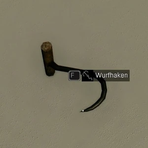 Der Wurfhaken im Spiel