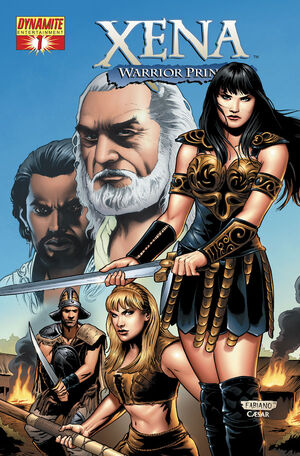 Xena Warrior Princess Vol 1 1 Dynamite Entertainment Wiki Fandom