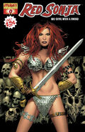 Red Sonja #0 Black Cover by Greg Land, Matt Ryan and Jason Keith