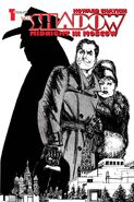 The Shadow: Midnight In Moscow #1 "Black & White" Cover by Howard Chaykin