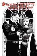The Shadow: Midnight In Moscow #3 "Black & White" Cover by Howard Chaykin