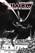The Shadow: Midnight In Moscow #4 "Black & White" Cover by Howard Chaykin