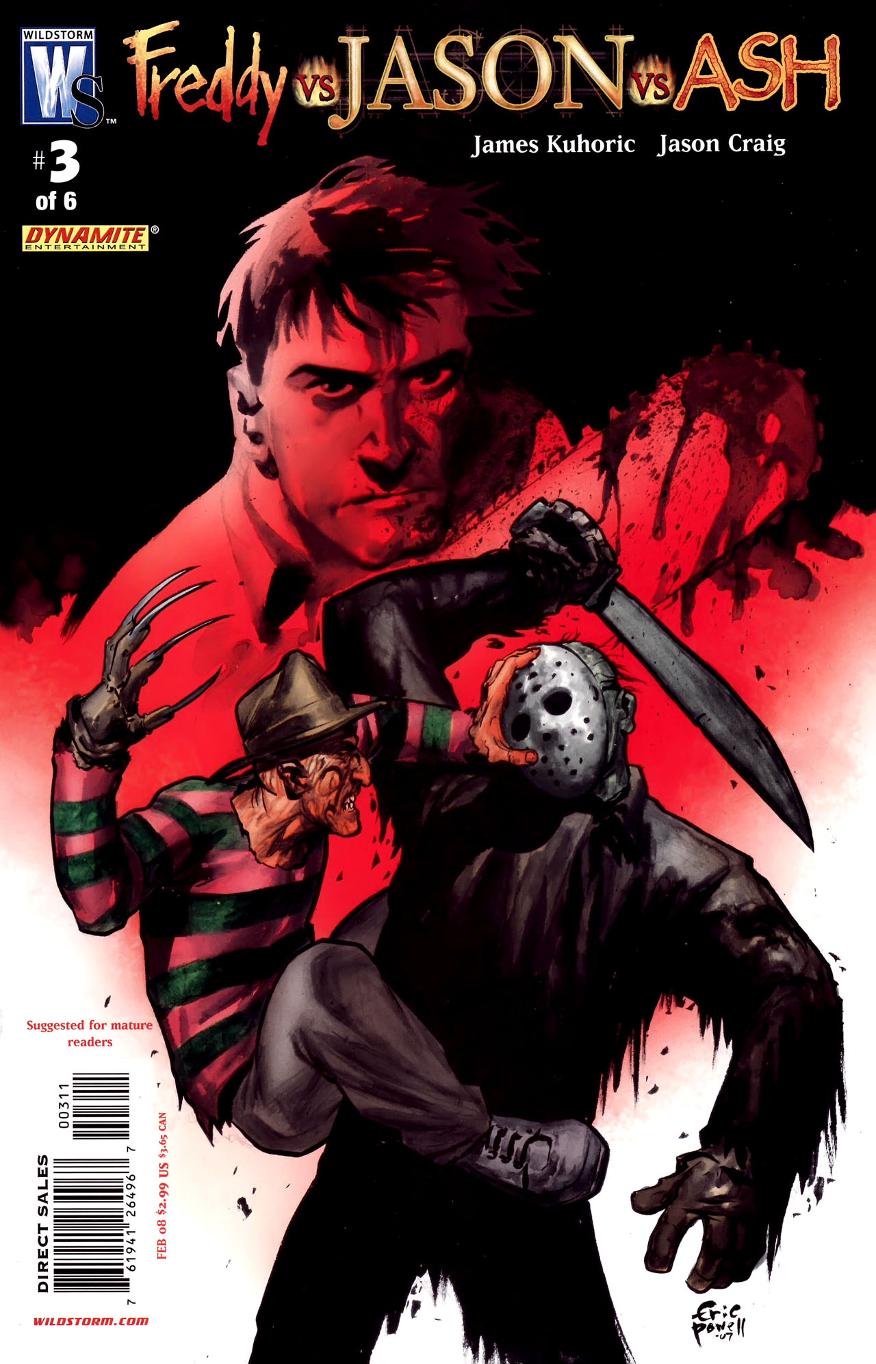 Freddy Vs. Jason Vs. Ash Vol 1 3 | Dynamite Entertainment Wiki