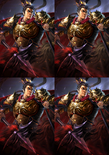 High rank battle portraits