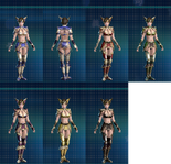 Artemis costume set