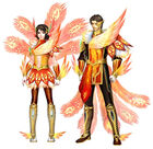 Suzaku themed clothing