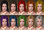 Hair color options