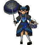 Gothic Lolita re-color costume for Agitha