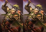 High rank battle portraits