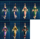 Dancer costume set