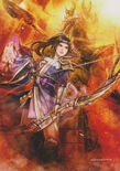 Samurai Warriors 4 artwork (Behind Ina)