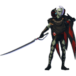 Sword of Demise re-color costume for Ghirahim