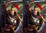 High rank battle portraits