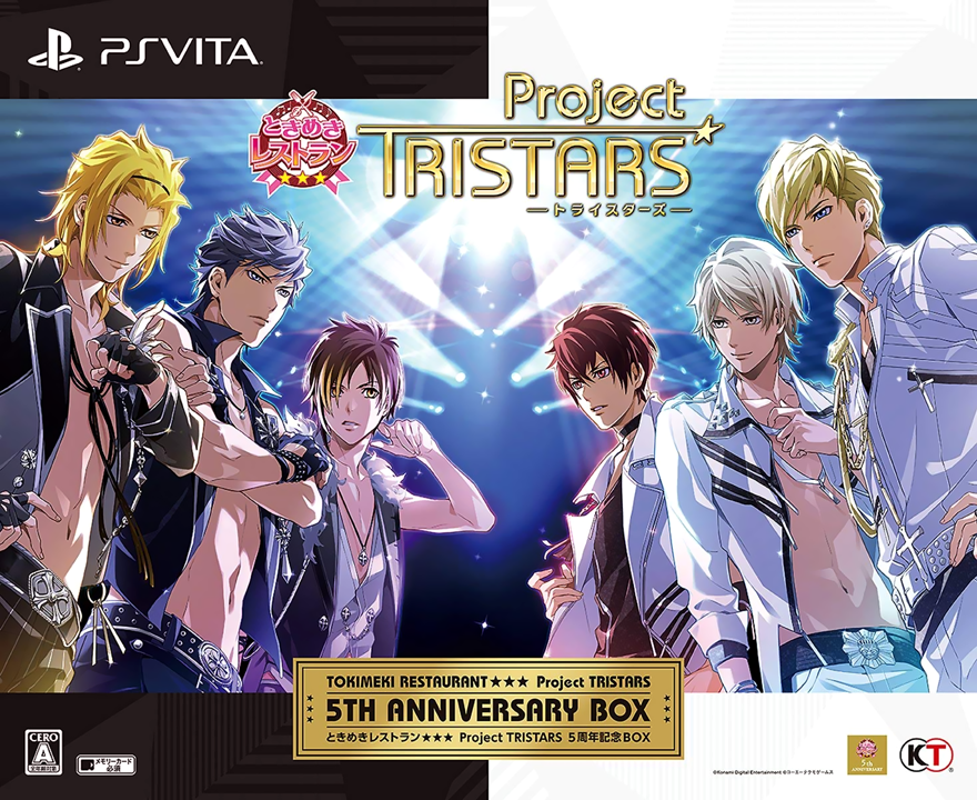 ときめきレストラン☆☆☆ Project TRISTARS 3 Majesty BOX - PSVita z2zed1b SONY PSVITA Tokimeki Restaurant: Project Tristars 3 Majesty