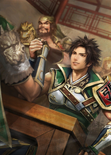 Dynasty Warriors 9 artwork with Zhang Bao