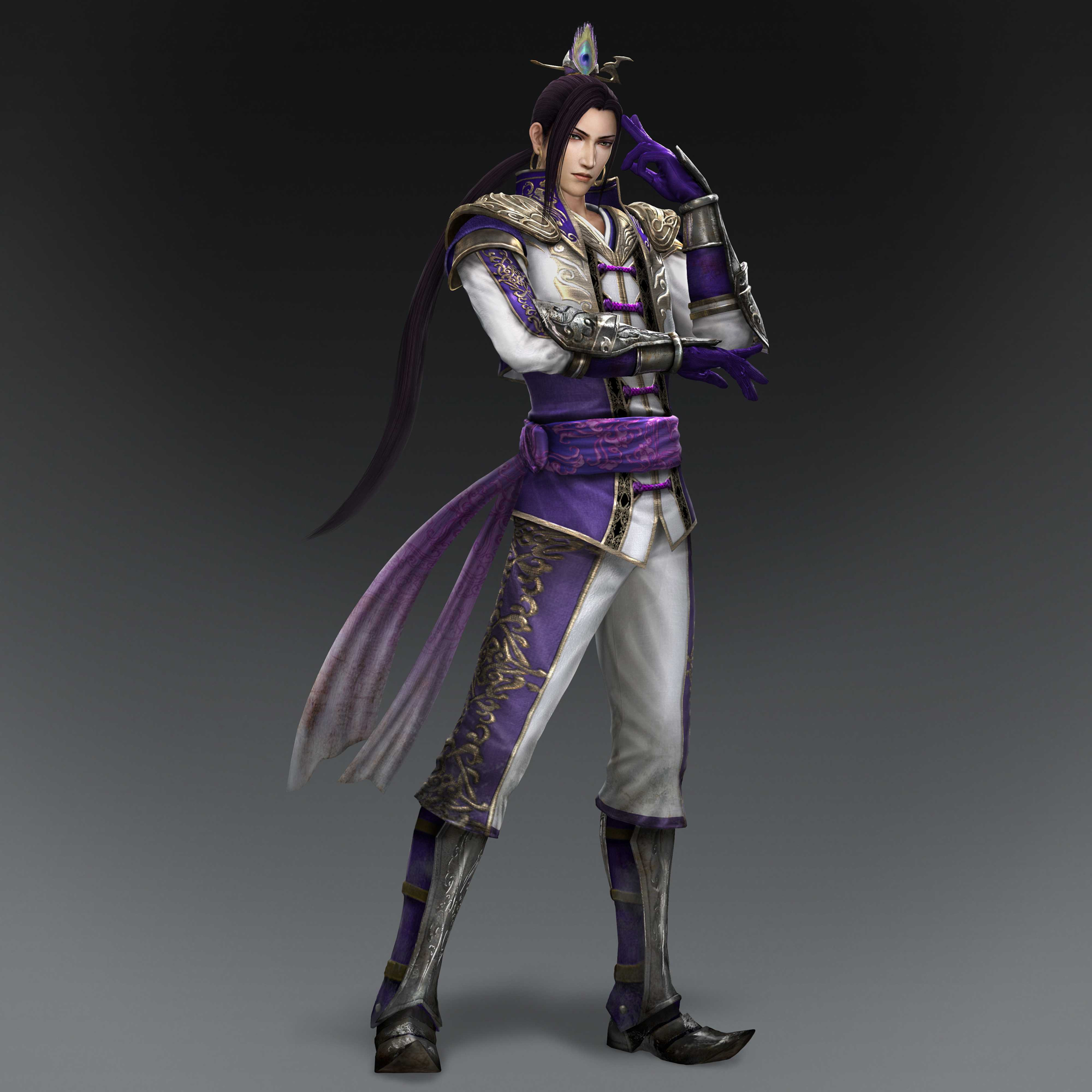 Dynasty Warriors MUSOU 3 Character Figures "ZhangHe" KOEI 