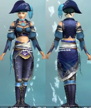 Pirate costume set