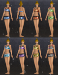 DW7E Female Costume Bare
