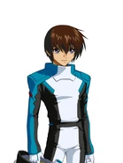 Kira Yamato's Mobile Suit Gundam SEED portrait.