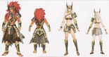 Onigami costume set