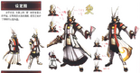 Samurai Warriors 3 rough concept