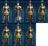 Knight costume set