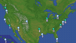 Map - North America (ABS)